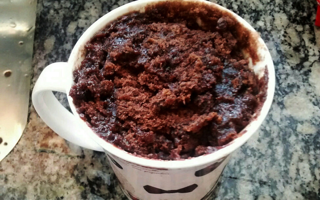 Bolo de caneca sem leite