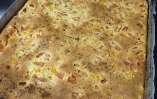 Massa de torta salgada de liquidificador simples