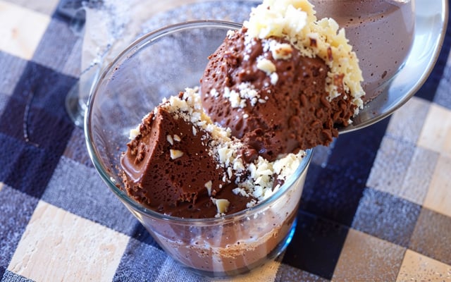 Mousse de chocolate