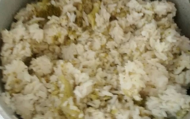 Arroz com Brócolis