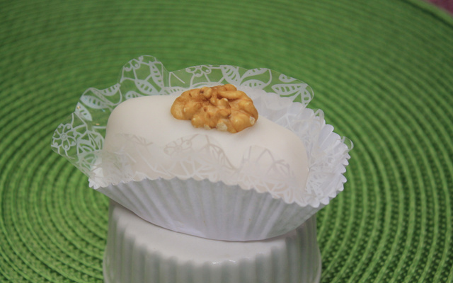 Camafeu de chocolate branco