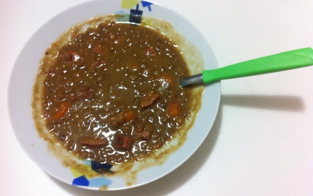 Sopa de lentilha