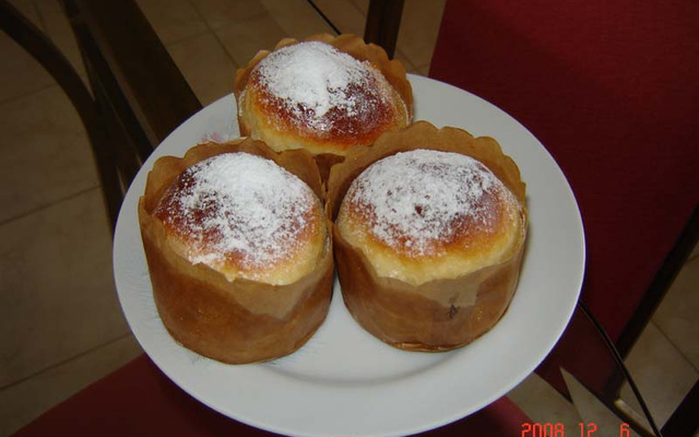 Mini panetone de bombom