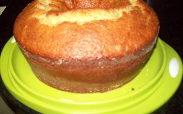 Bolo de banana com farinha de trigo