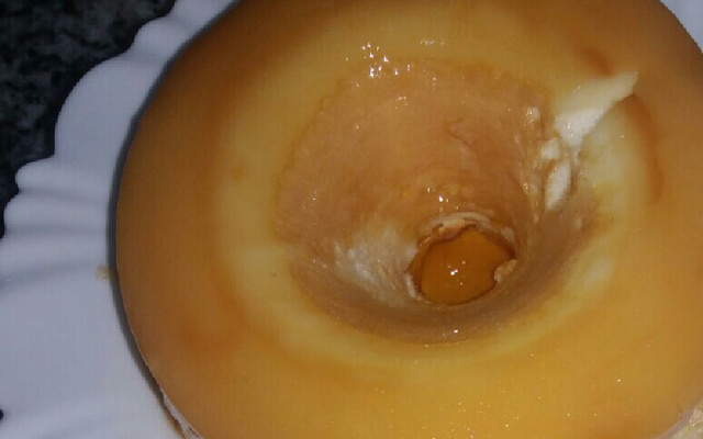 Pudim de claras com leite condensado