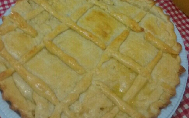 Empadão de frango com palmito