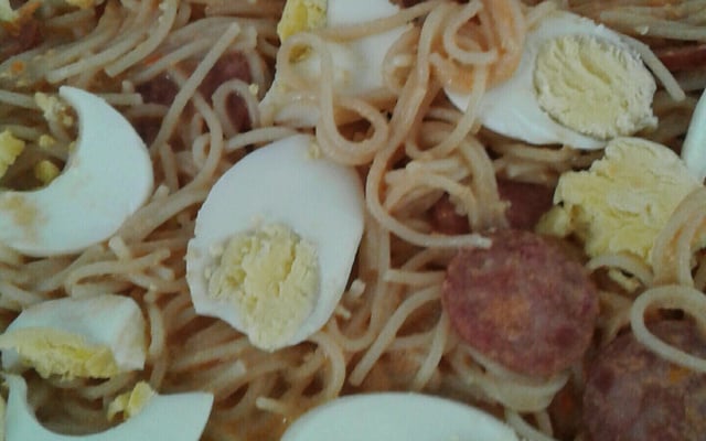 Penne ao molho de calabresa