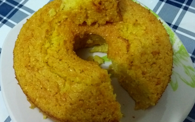Bolo de milho de lata