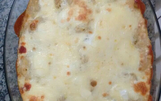 Macarrão ninho ao forno