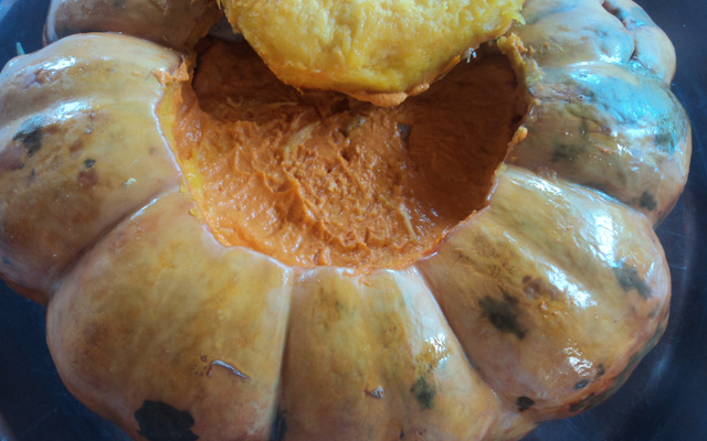 Carne de sol na moranga