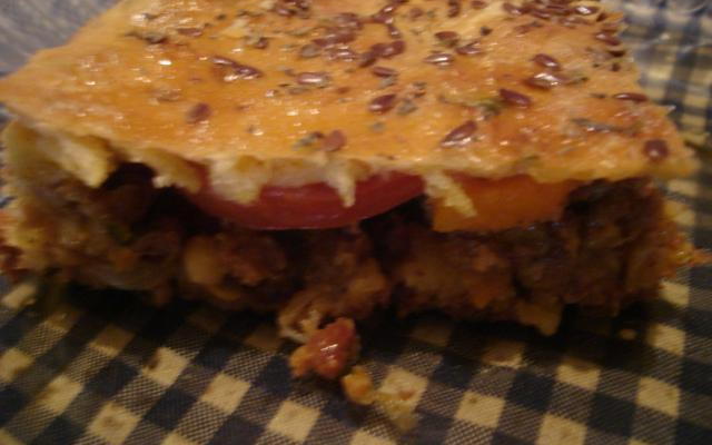 Torta de carne moída