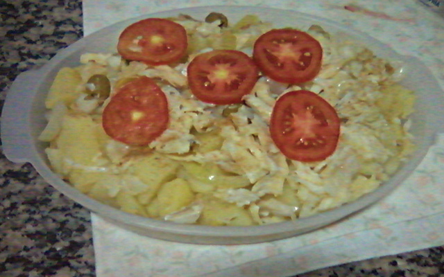Salada de bacalhau