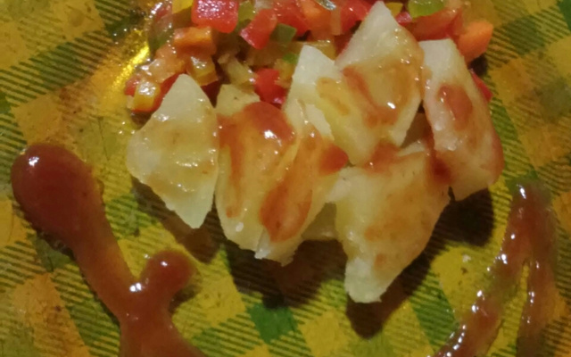 Batata refogada a la loucura