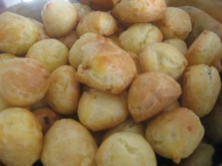 Bombinhas de queijo e bacon