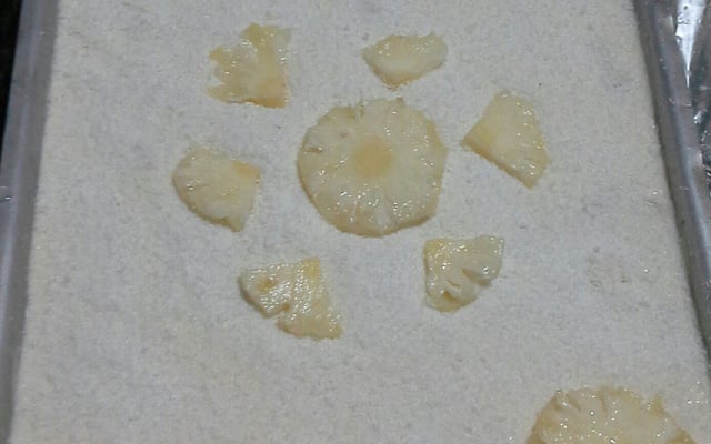 Bolo gelado de abacaxi