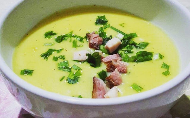 Caldo de mandioquinha