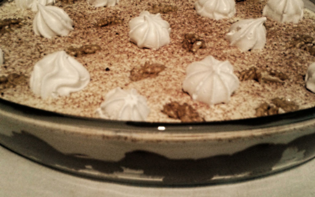 Pavê de chocolate Alpino