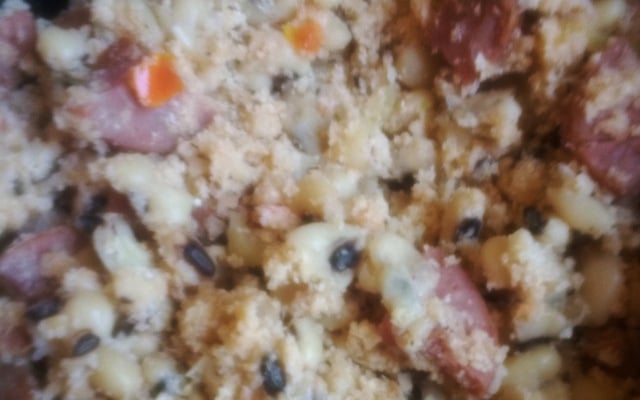 Farofa de feijão fradinho