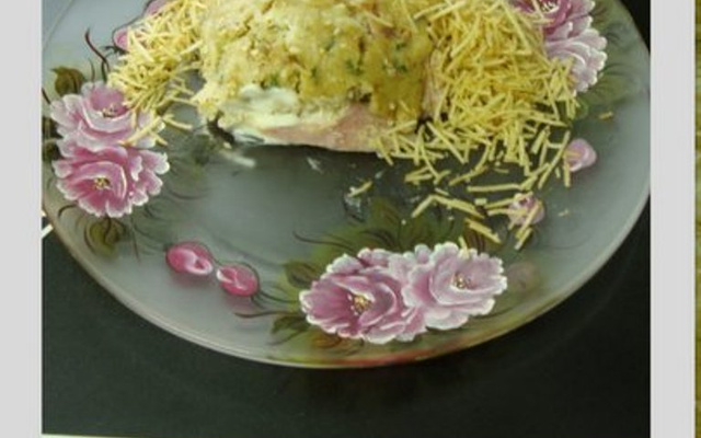 Souflé de arroz recheado do Lúcio Cezar