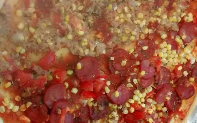 Massa de pizza fácil