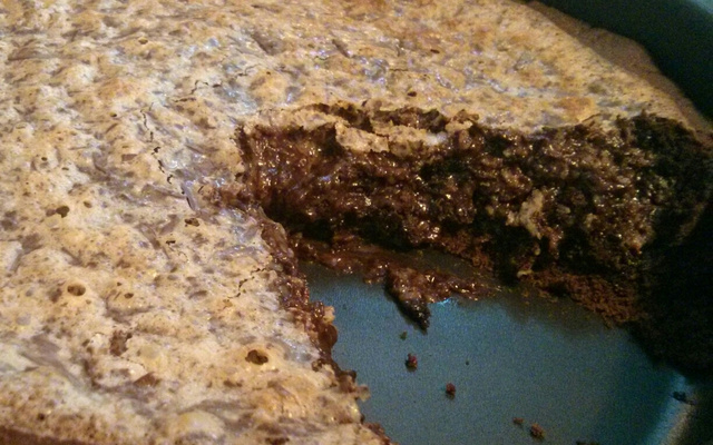 Bolo chocolate-chips