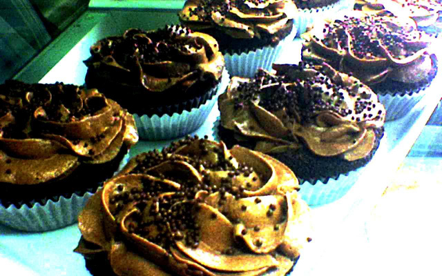 Cupcake de Chocolate com Creme amanteigado de Chocolate