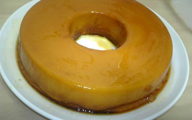 Pudim de pão da Fabi