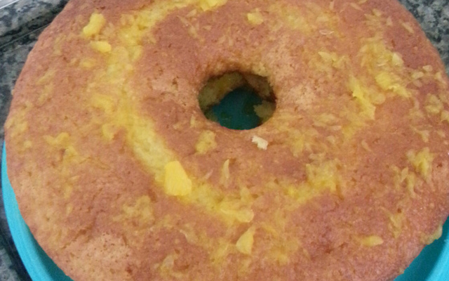 Bolo de laranja rápido