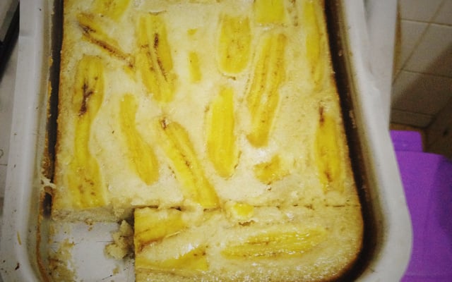 Bolo de banana (facílimo)