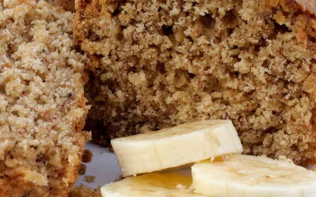 Bolo integral de banana