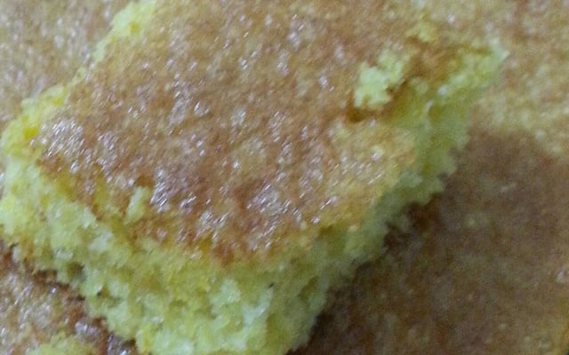 Bolo de milho cremoso