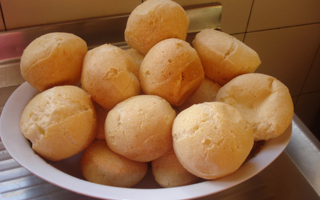 Pão de queijo de liquidificador