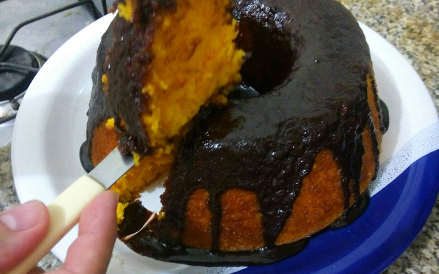 Bolo de cenoura