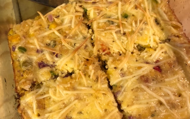 Torta de frango light rápida