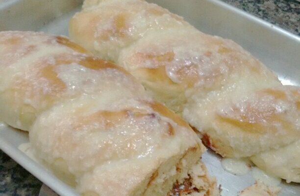 Rosca de canela e passas da Lú