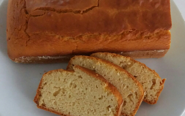 Pão sem glúten com farinha de arroz