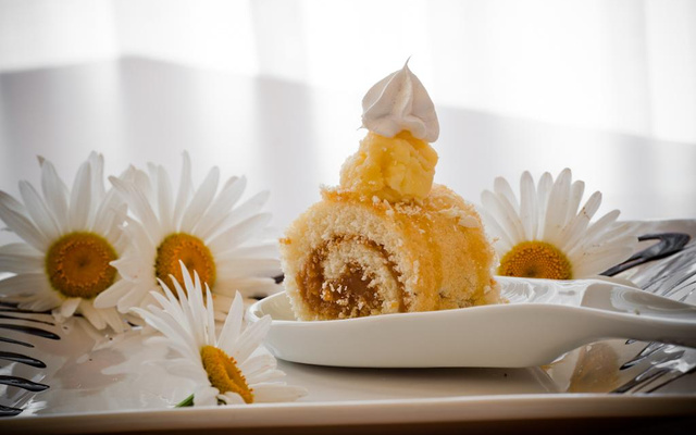 Rocambole de doce de leite