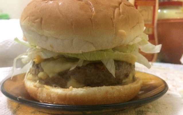 Hambúrguer de patinho