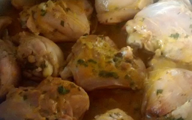 Frango ao molho de laranja