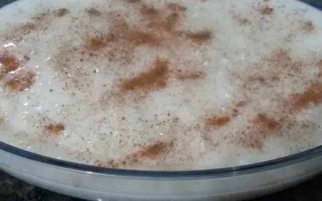 Arroz doce cremoso