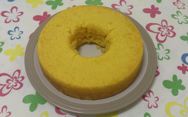 Bolo de milho verde em lata