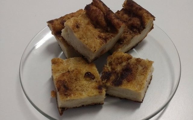 Pudim de pão da vovó Odete