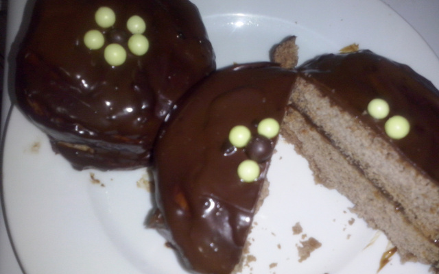 Alfajor de doce-de-leite à Laura