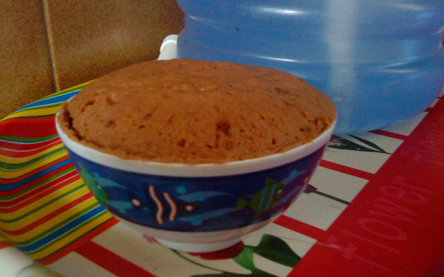 Bolo de iogurte de caneca