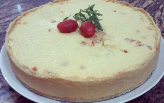 Quiche de palmito