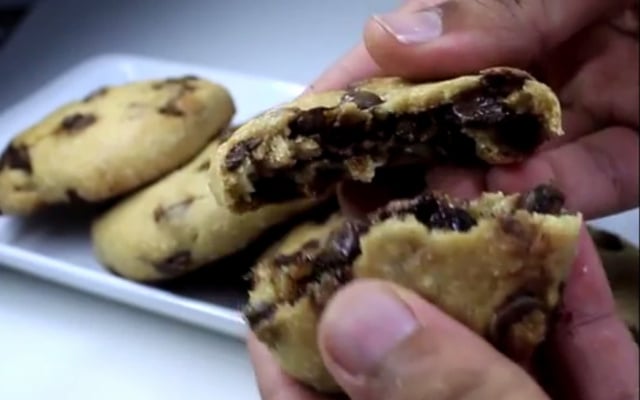 Cookies com nutella