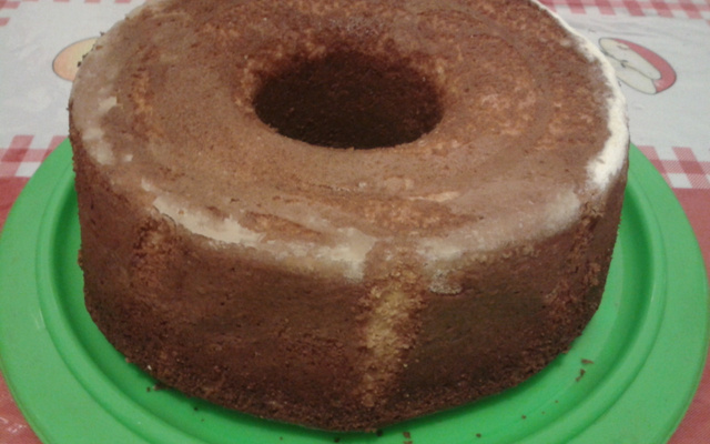 Bolo de milho feito no liquidificador