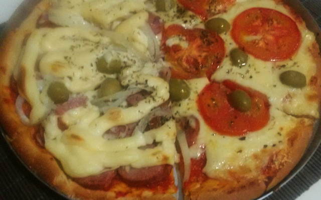 Massa de pizza tradicional