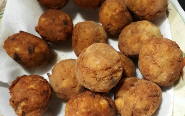 Bolinho de tambaqui 