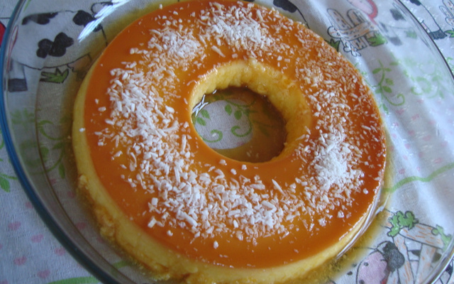 Pudim de coco super fácil